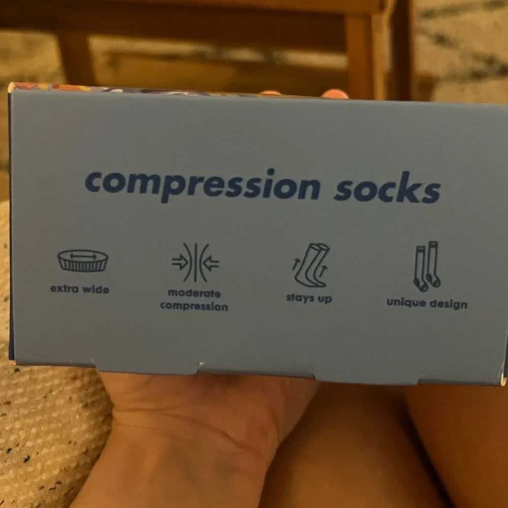Lala Papa Compression Socks Set of 2 - Picture 6 of 7